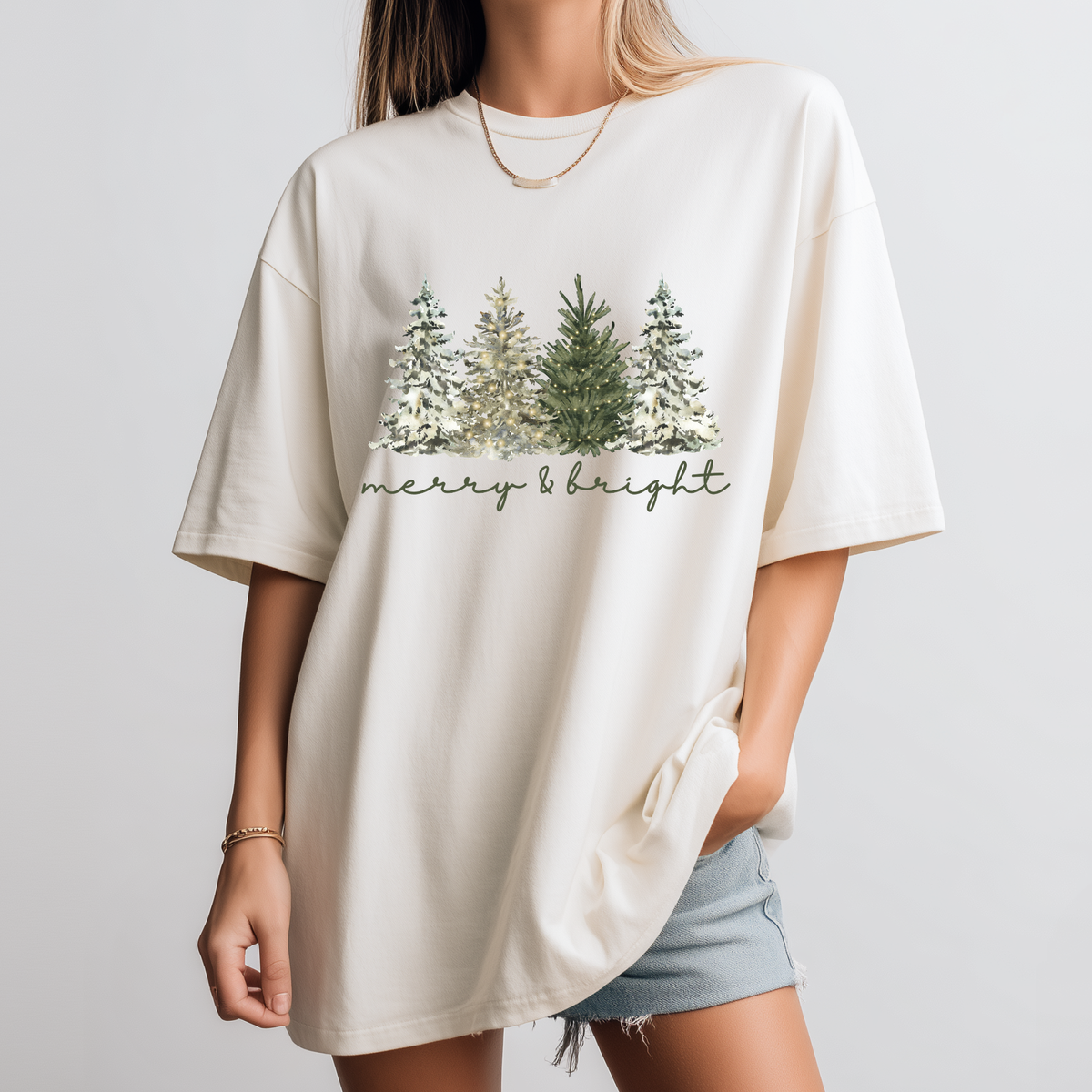 Merry And Bright Graphic Tee