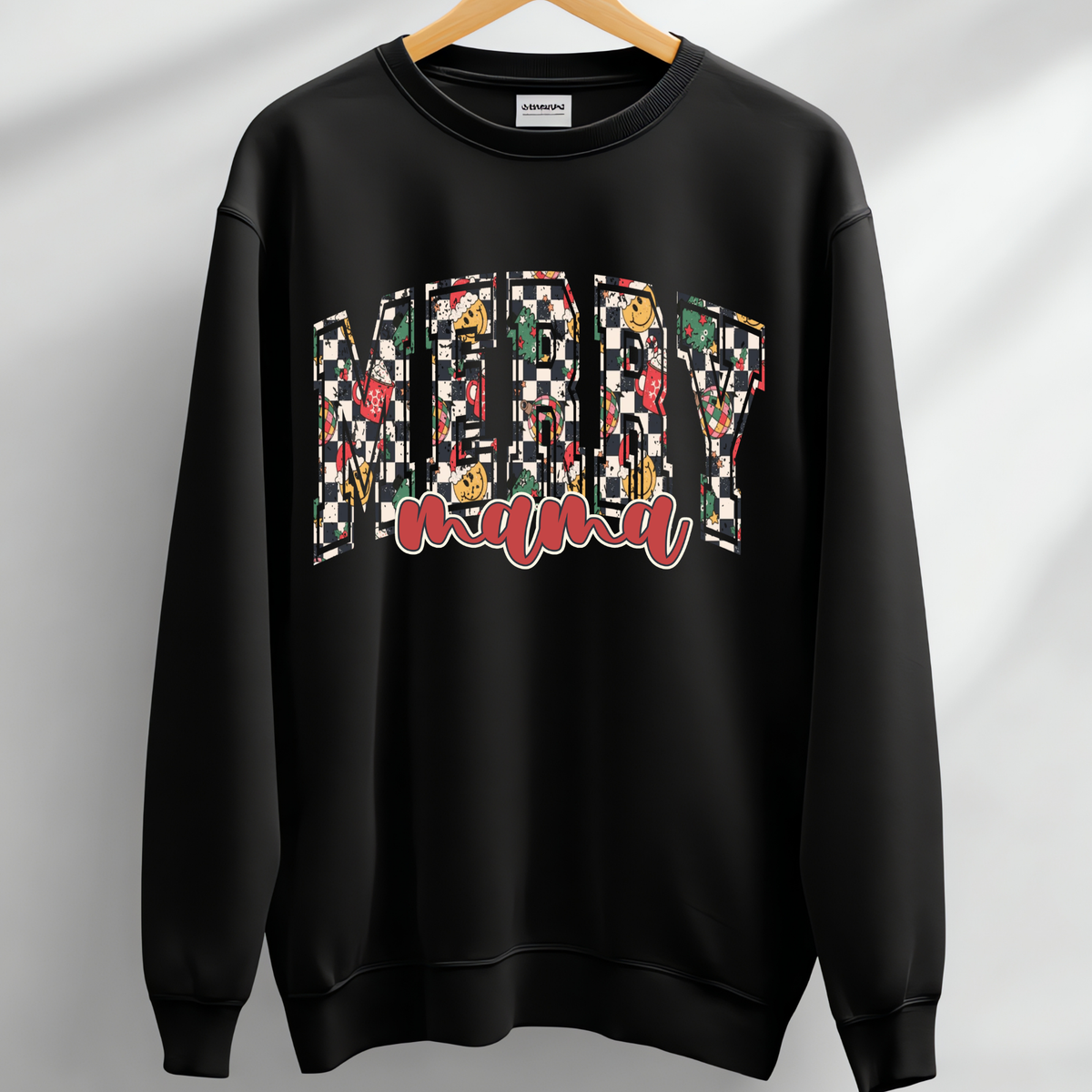 Merry Mama Crewneck Sweatshirt