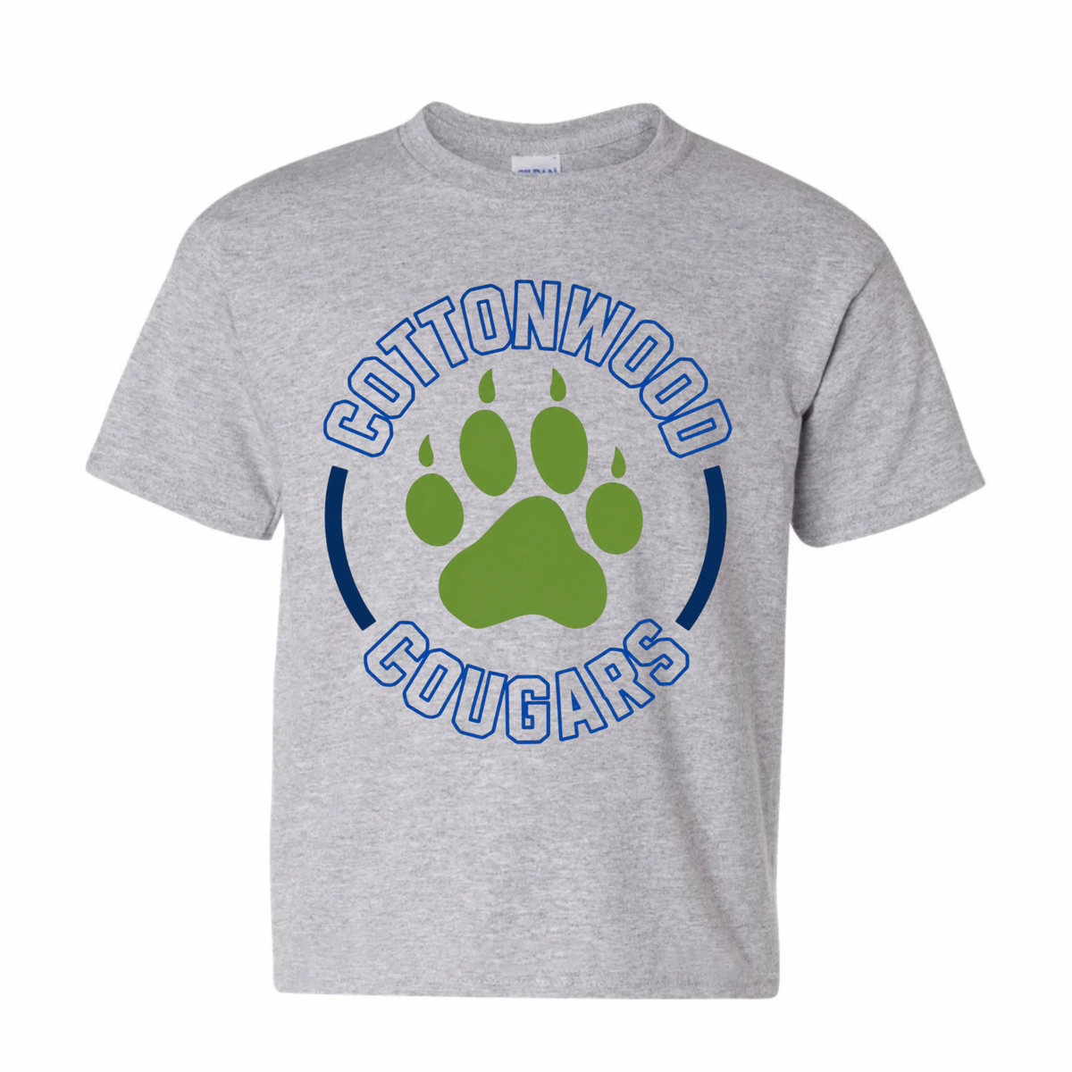 Round logo Grey T-shirt