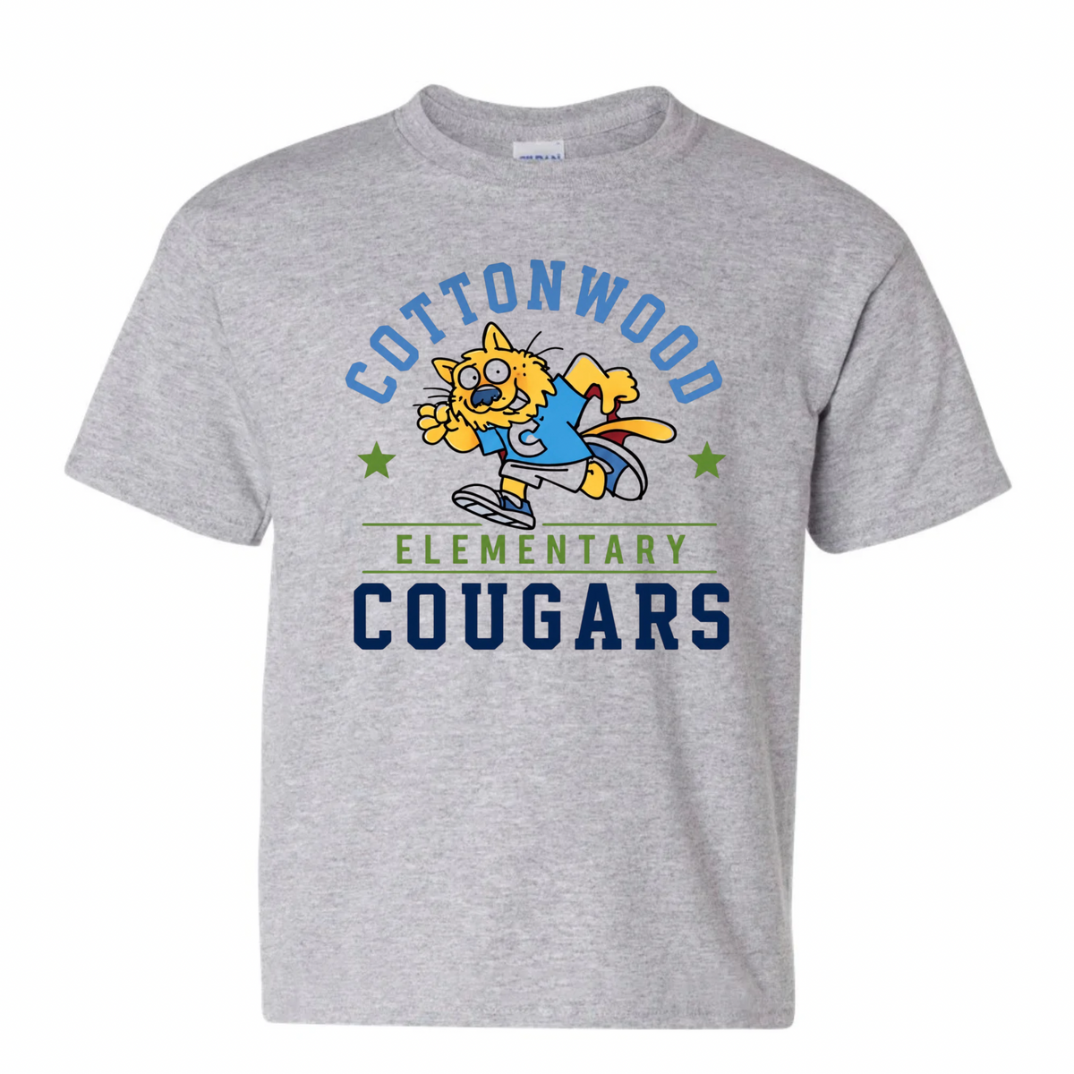 Grey Mascot T-shirt