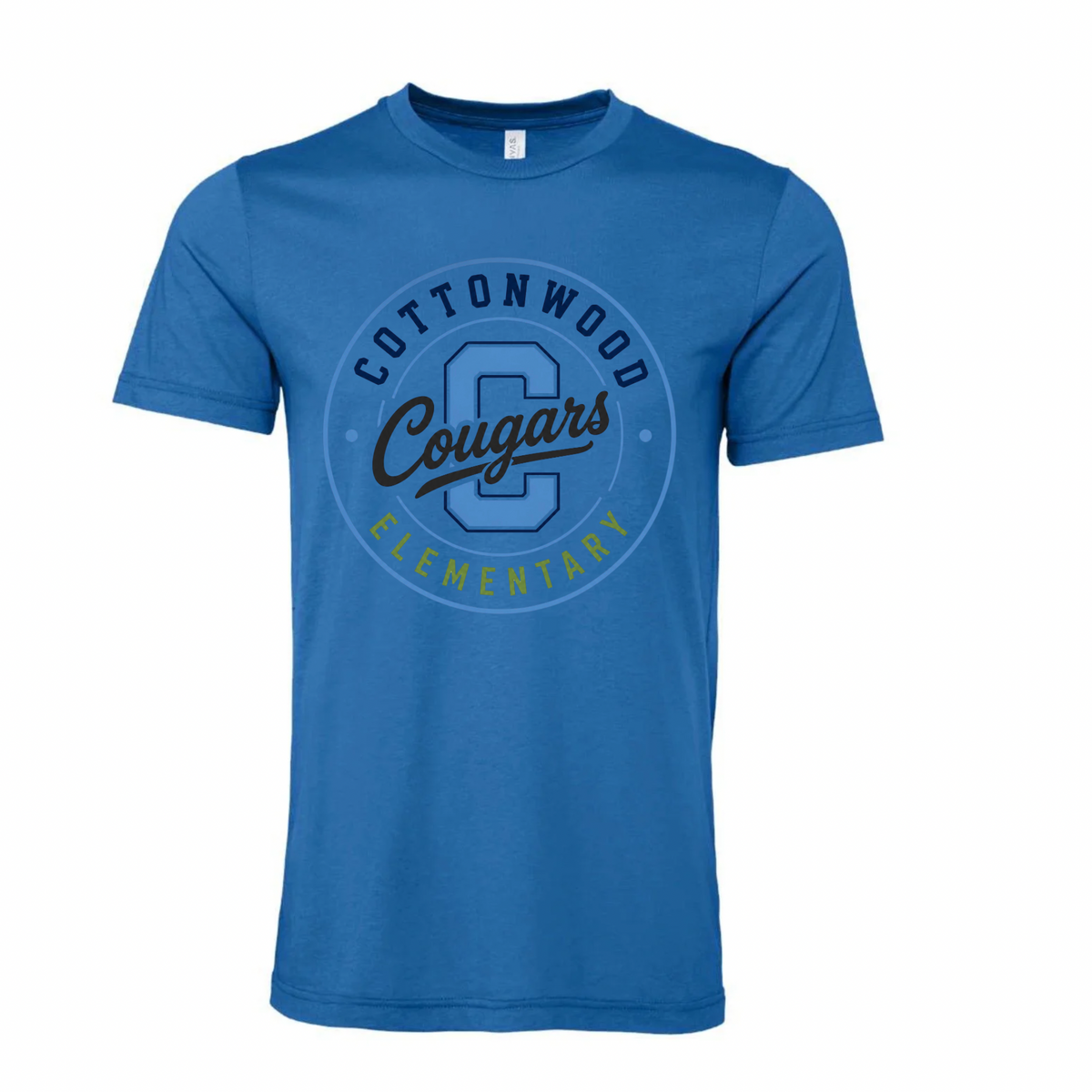 Roung Logo Blue adult T-shirt