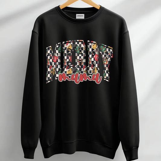 Merry Mama Crewneck Sweatshirt