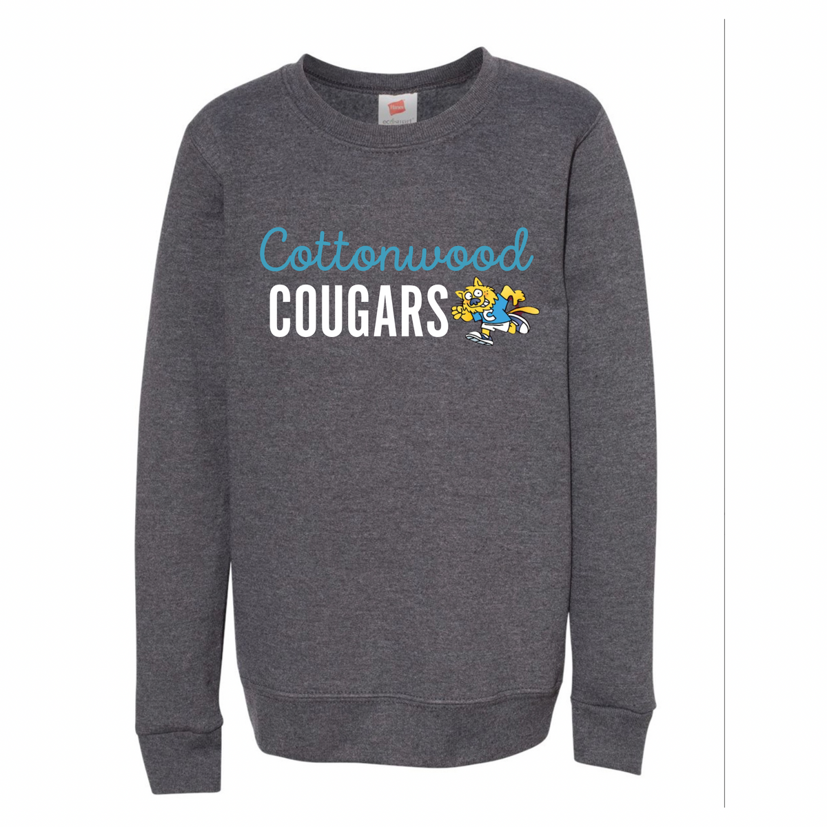 Dark Grey Cottonwood Crewneck