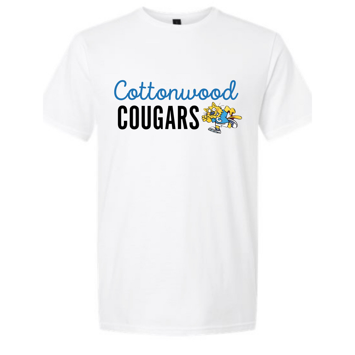 2 Line White T-shirt