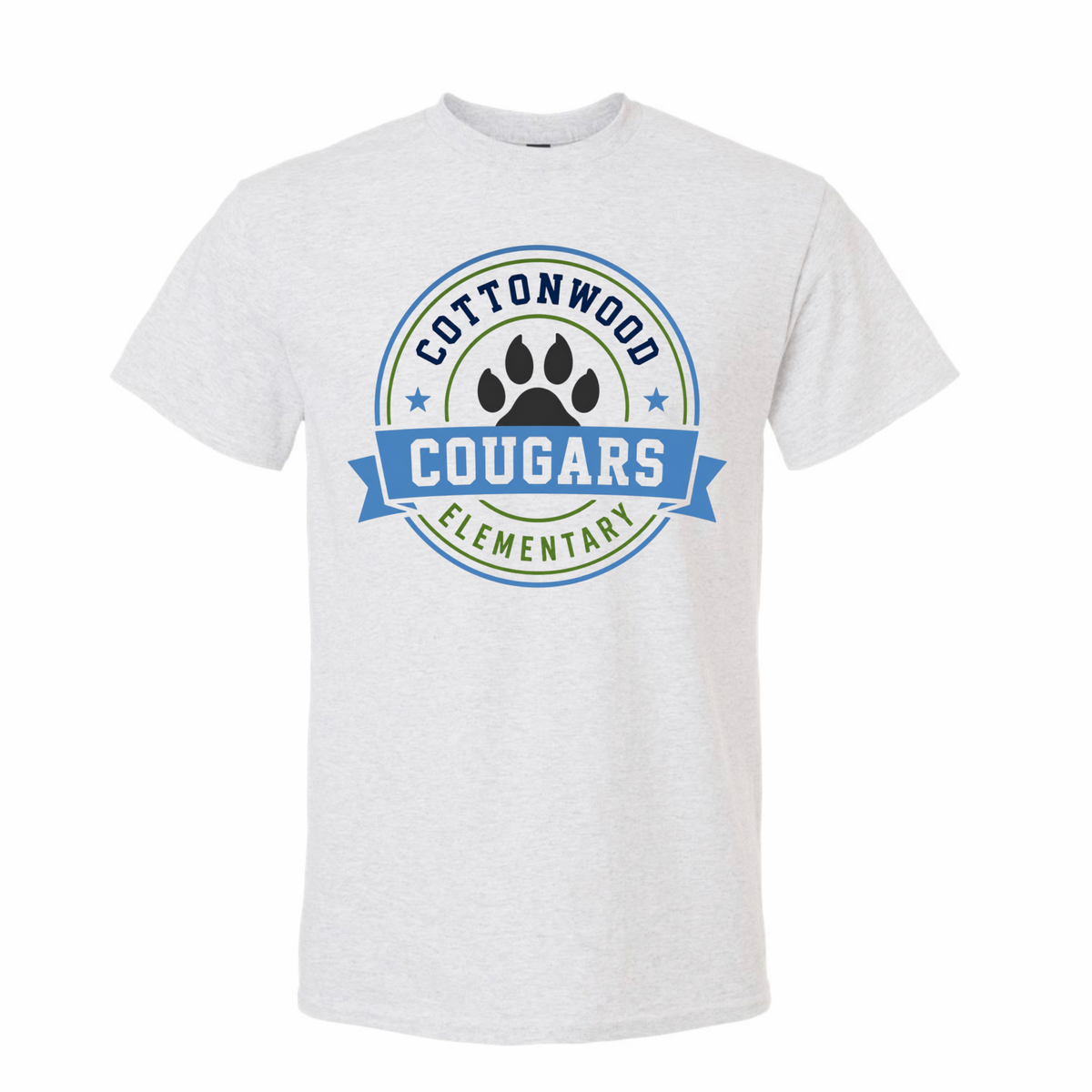 Ash Grey Cougars T-shirt